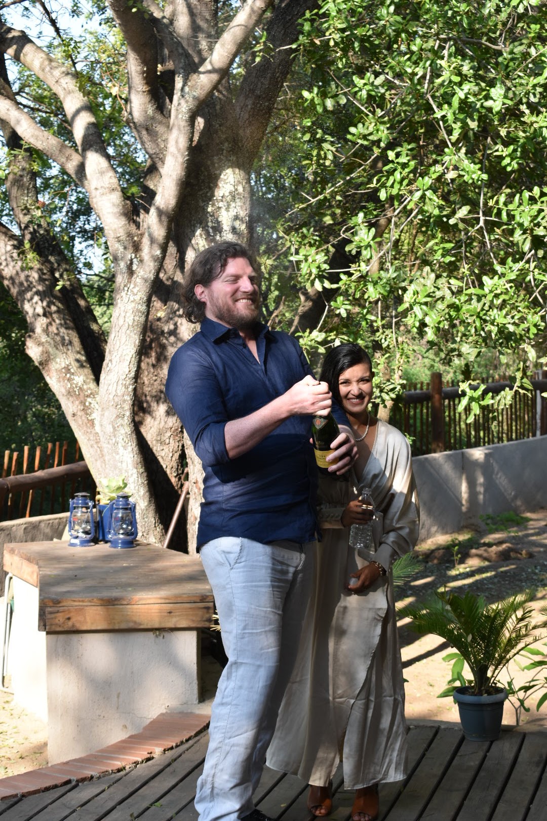 Cézanne and Leon Wedding